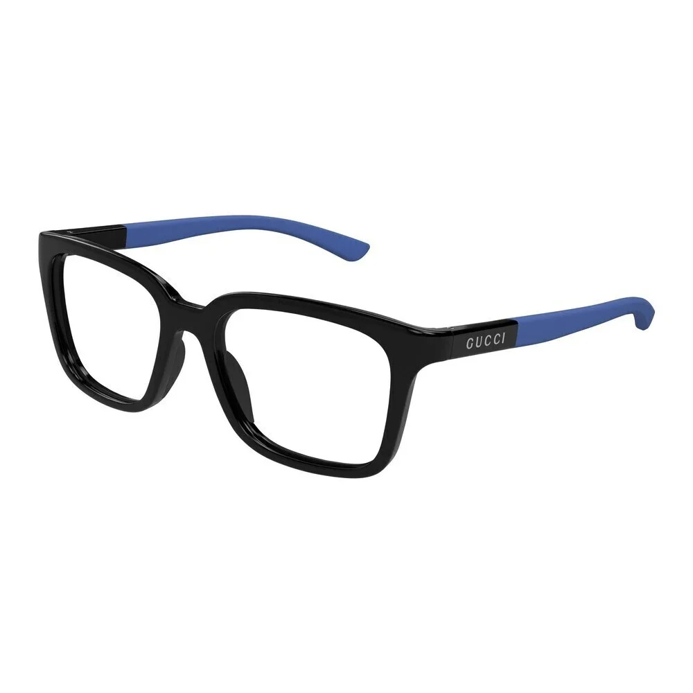 NWT GUCCI GG1738o 004 Black Blue Eyeglasses